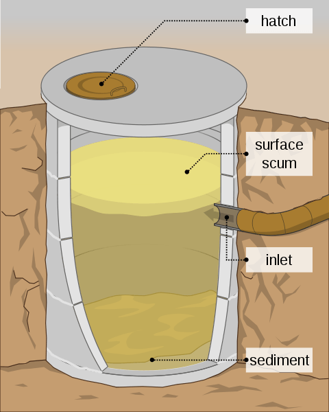 How does a septic tank work? 